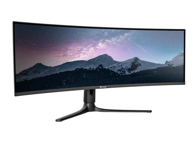 曜越推出TPM-O49CDQ顯示器:49” DQHD 240Hz曲面OLED大屏